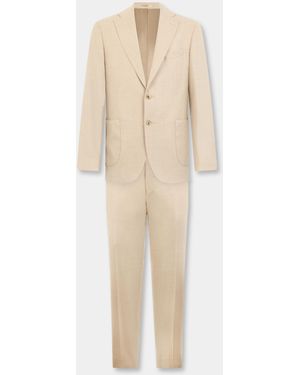 Brooks Brothers Wool Travel Suit - Natural
