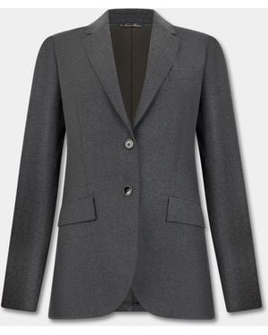 Brooks Brothers Virgin Wool Blazer - Black