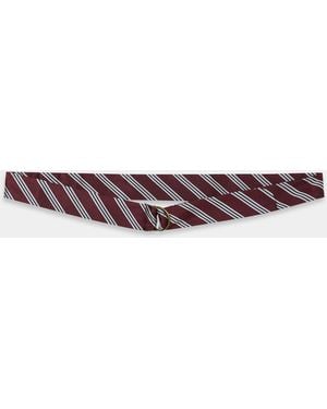 Brooks Brothers Regimental Silk Tie Belt - Multicolour