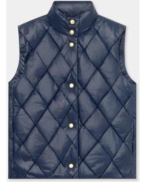 Brooks Brothers Chaleco Acolchado 3d - Azul