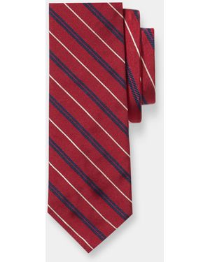Brooks Brothers Regimental Silk Tie - Red