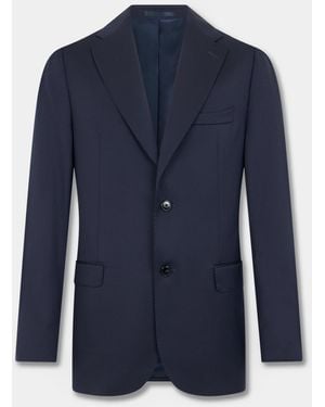 Brooks Brothers Virgin Wool Blazer - Blue