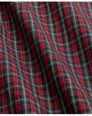 Brooks Brothers Birdseye Shirt With Button Down Collar - Red