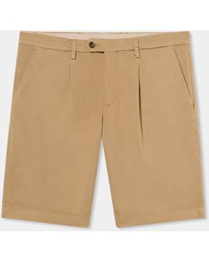Brooks Brothers Classic Cotton Shorts - Natural