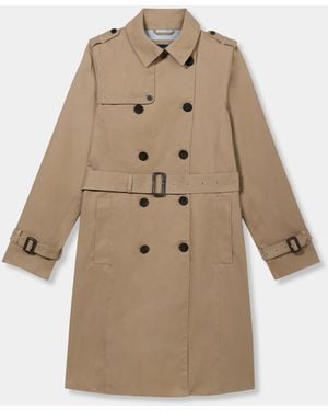 Brooks Brothers Trench Coat - Natural