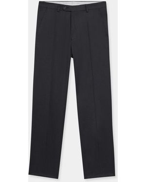 Brooks Brothers Virgin Wool Trousers - Blue