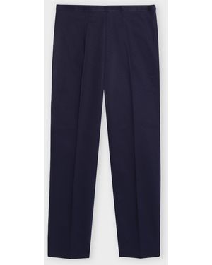 Brooks Brothers Slim Fit Faille Trousers - Blue