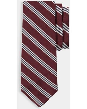 Brooks Brothers Cravatta Regimental - Viola
