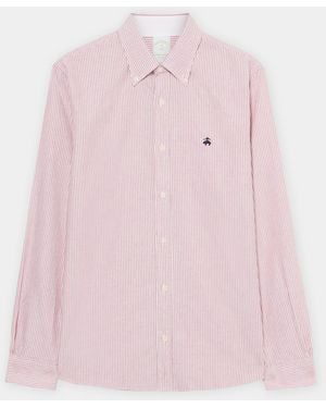 Brooks Brothers Oxford Slim Fit Hemd Mit Button Down Kragen - Pink
