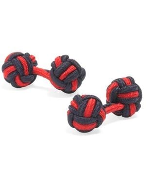 Brooks Brothers Knot Cuff Links - Red