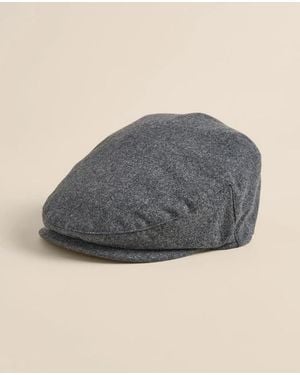 Brooks Brothers Brushed Wool Driving Cap Shoes - Gray