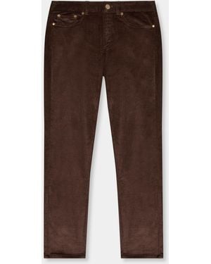 Brooks Brothers 5-Pocket Cotton Corduroy Trousers - Brown