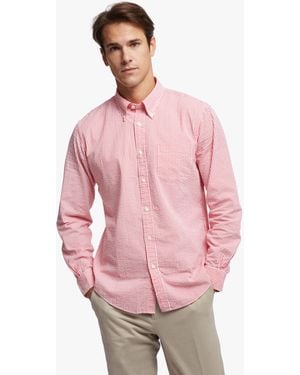 Brooks Brothers Camicia Sportiva Regent Regular Fit - Rosa