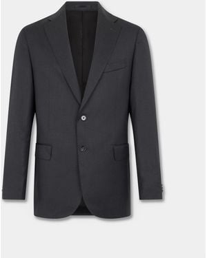 Brooks Brothers Virgin Wool Blazer - Blue