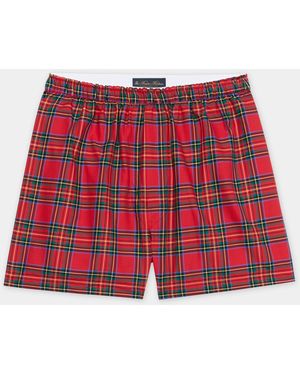 Brooks Brothers Tartan Boxer - Red