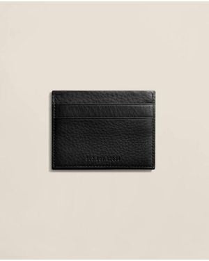 Brooks Brothers Shinola Leather 5-Pocket Card Case - Black
