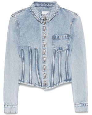 Magda Butrym Denim Jacket - Blue