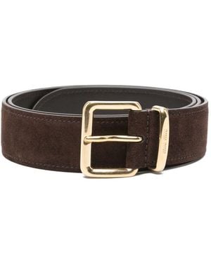 Miu Miu Suede Belt - Brown