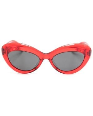 Oliver Peoples X Khaite 1968C Cat-Eye Sunglasses - Red