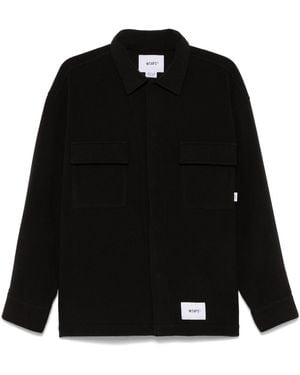 WTAPS Fleece Shirt - Black