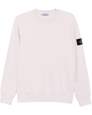 Stone Island Compass-Badge Sweatshirt - Pink