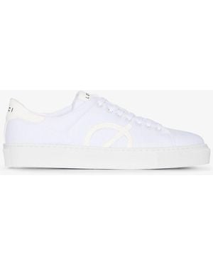 Løci Nine Low Top Canvas Trainers - White