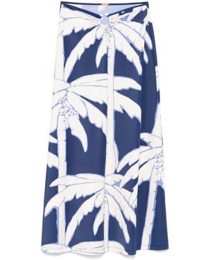 Johanna Ortiz Breath Of Life Skirt - Blue
