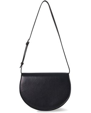 The Row Canteen Cross Body Bag - Black