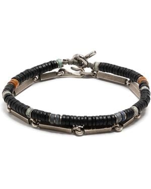 M. Cohen Ovalado Link Bracelet Set - Black