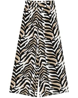 Maison La Plage Zanzibar Zebra Trousers - White