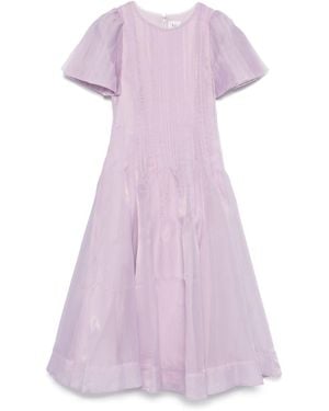 Aje. Nova Midi Dress - Purple