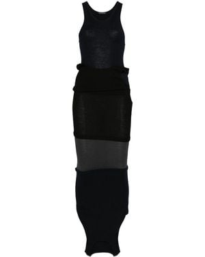 Balenciaga Sleeveless Maxi Dress - Black
