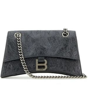 Balenciaga Bb Crush S Chain Bag - Gray