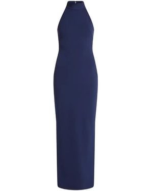 Solace London Inaya Maxi Dress - Blue