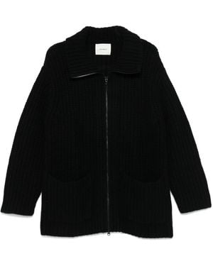 Lisa Yang Zipped Cardigan - Women's - Cashmere - Black