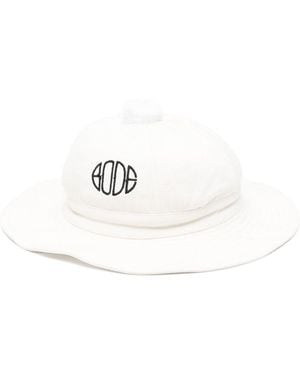 Bode Grandfather Bucket Hat - White