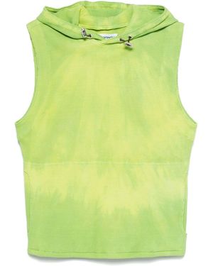 Charlie Constantinou Gradient-Effect Hoodie - Green