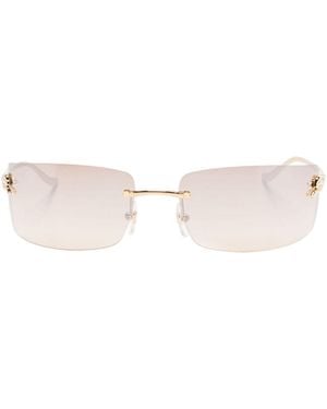 Cartier Panthère De Cartier Sunglasses - Pink