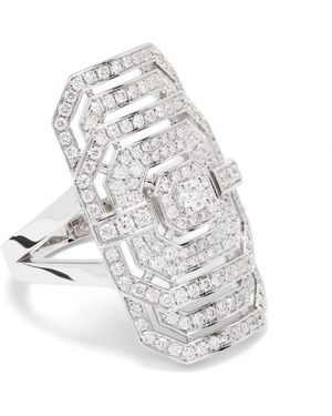 Statement Paris Ring My Way Diamond Ring - White