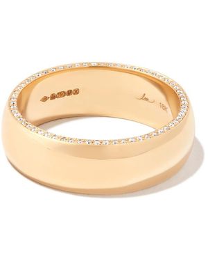 Lizzie Mandler 18K Othello Cigar Diamond Ring - Natural