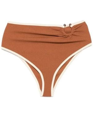 Johanna Ortiz Susurro Del Agua Bikini Bottoms - Brown