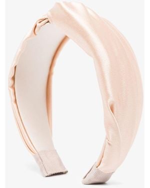 Jennifer Behr Neutral Twist Headband - White