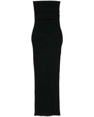 Christopher Esber Slash Maxi Dress - Black