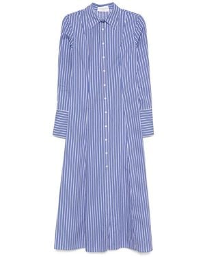 Brandon Maxwell The Sammy Shirt Dress - Blue