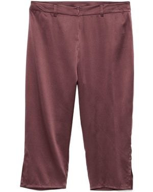 Christopher Esber Silk Shorts - Women's - Silk/elastane - Red