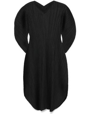 Pleats Please Issey Miyake Dresses - Black