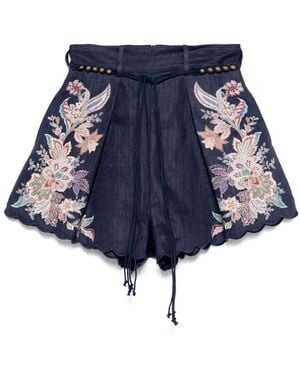 Zimmermann Shorts - Blue