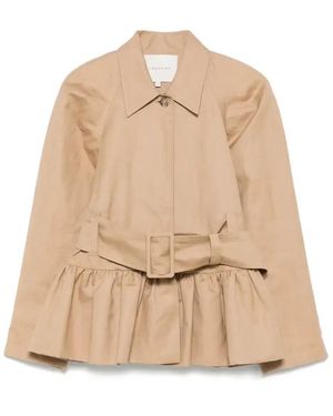 LIBEROWE Peplum Jacket - Natural