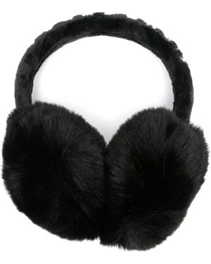 Goldbergh Fluffy Ear Warmers - Black