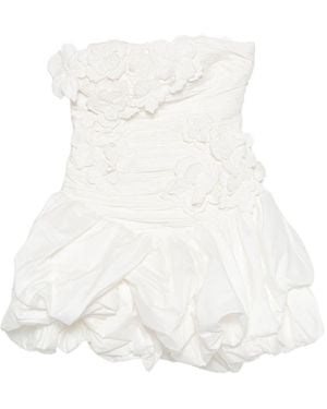 Aje. Splendor Mini Dress - White